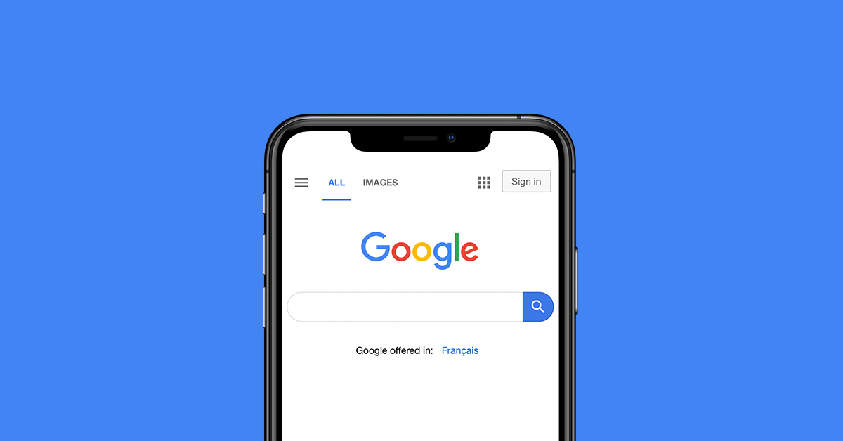 Google mobile search