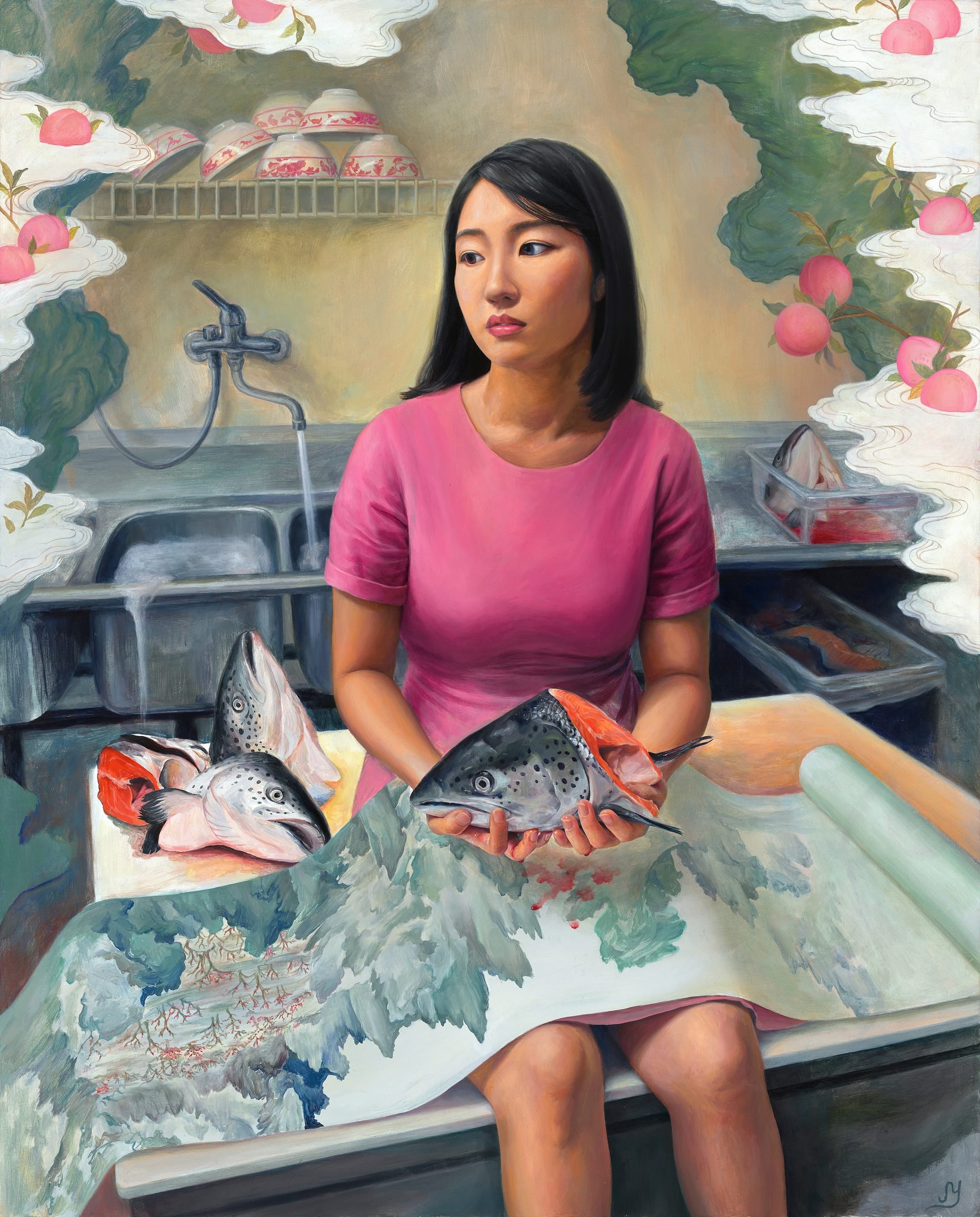 Janice Yang's Symbol-Rich Paintings Conjure Dreams and the Desire for Home — Colossal