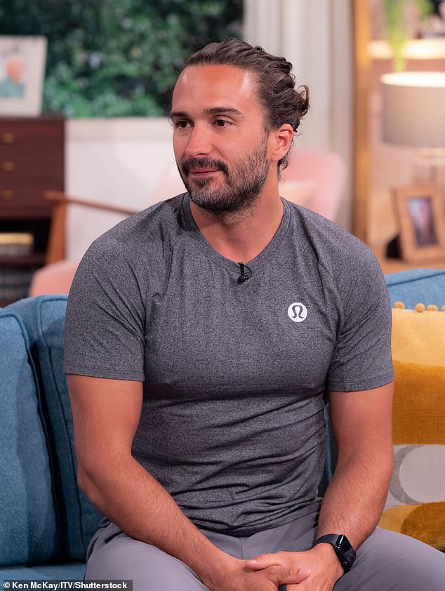 Joe Wicks says he exercises so he doesn't 'shout and scream' at his four children because 'they stress him out so much' - and admits he fears being 'aggressive' like his own mum and dad