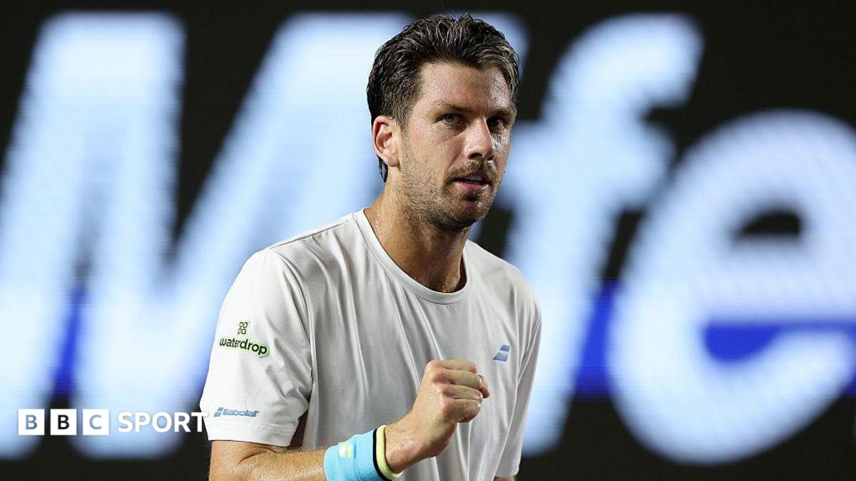 Los Cabos Open: Cameron Norrie reaches semi-finals by beating Bernard Tomic in 50 minutes