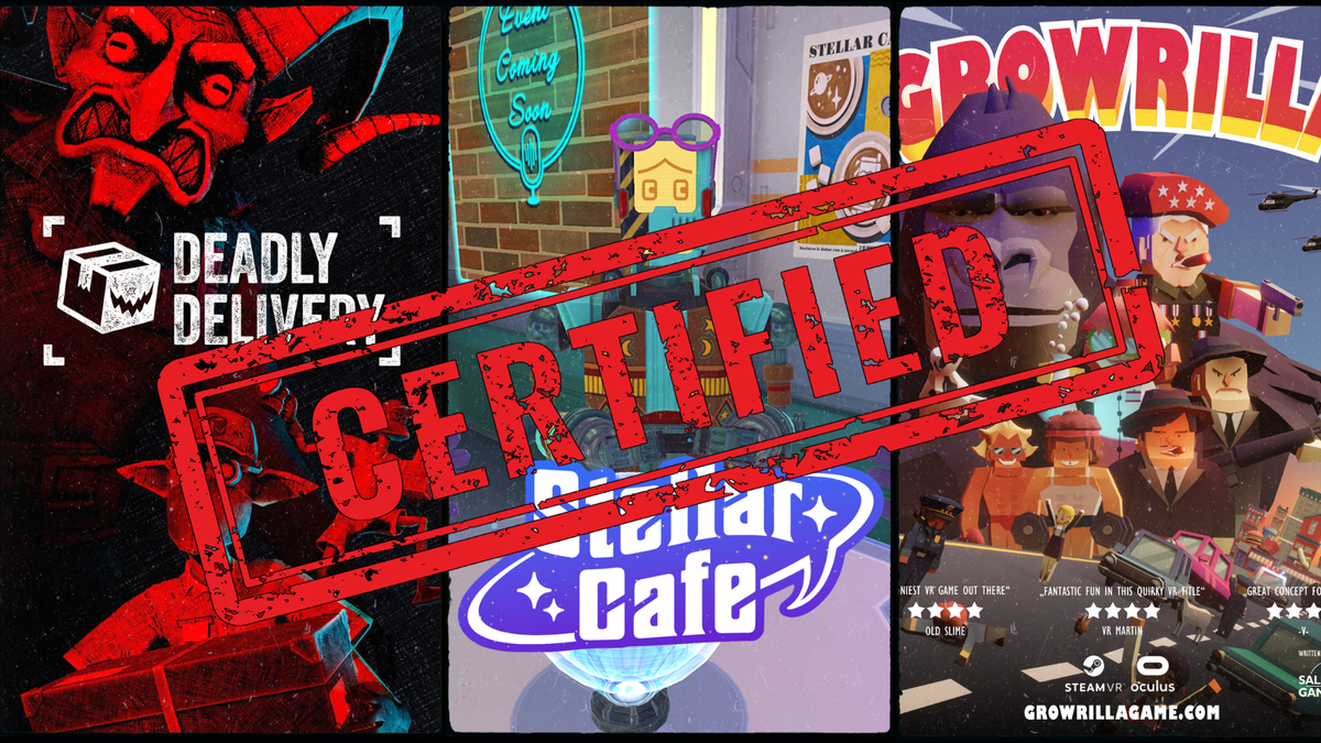 Three More VR Games Get "Great On Frame" Certified By Valve