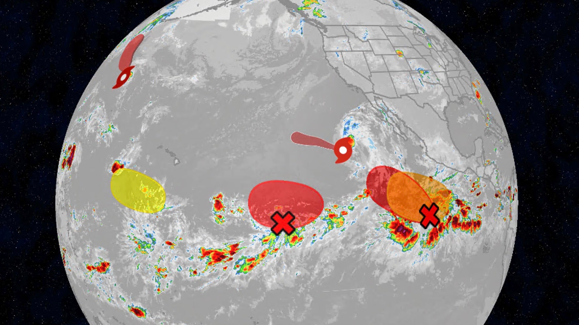 2026 hurricane season maps tracker: Current storms, forecast