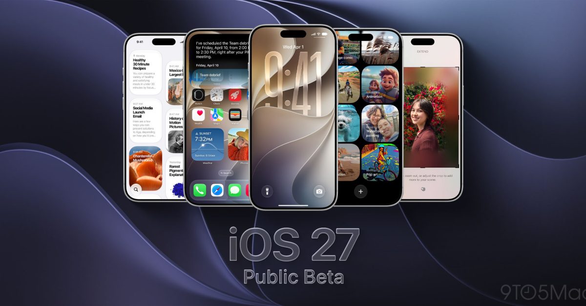 Apple releases public beta 4 for iOS 27, macOS 27, iPadOS 27, tvOS 27