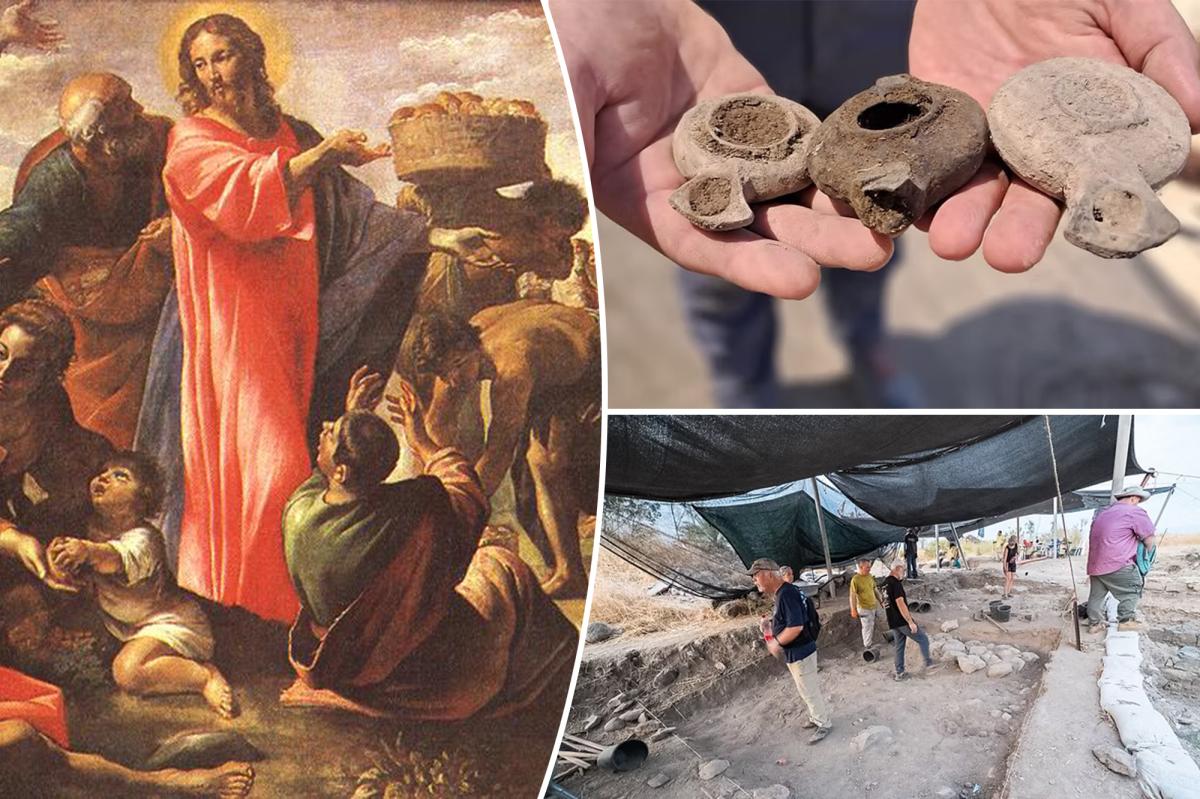 Archaeologists find trove at site where Jesus performed miracles