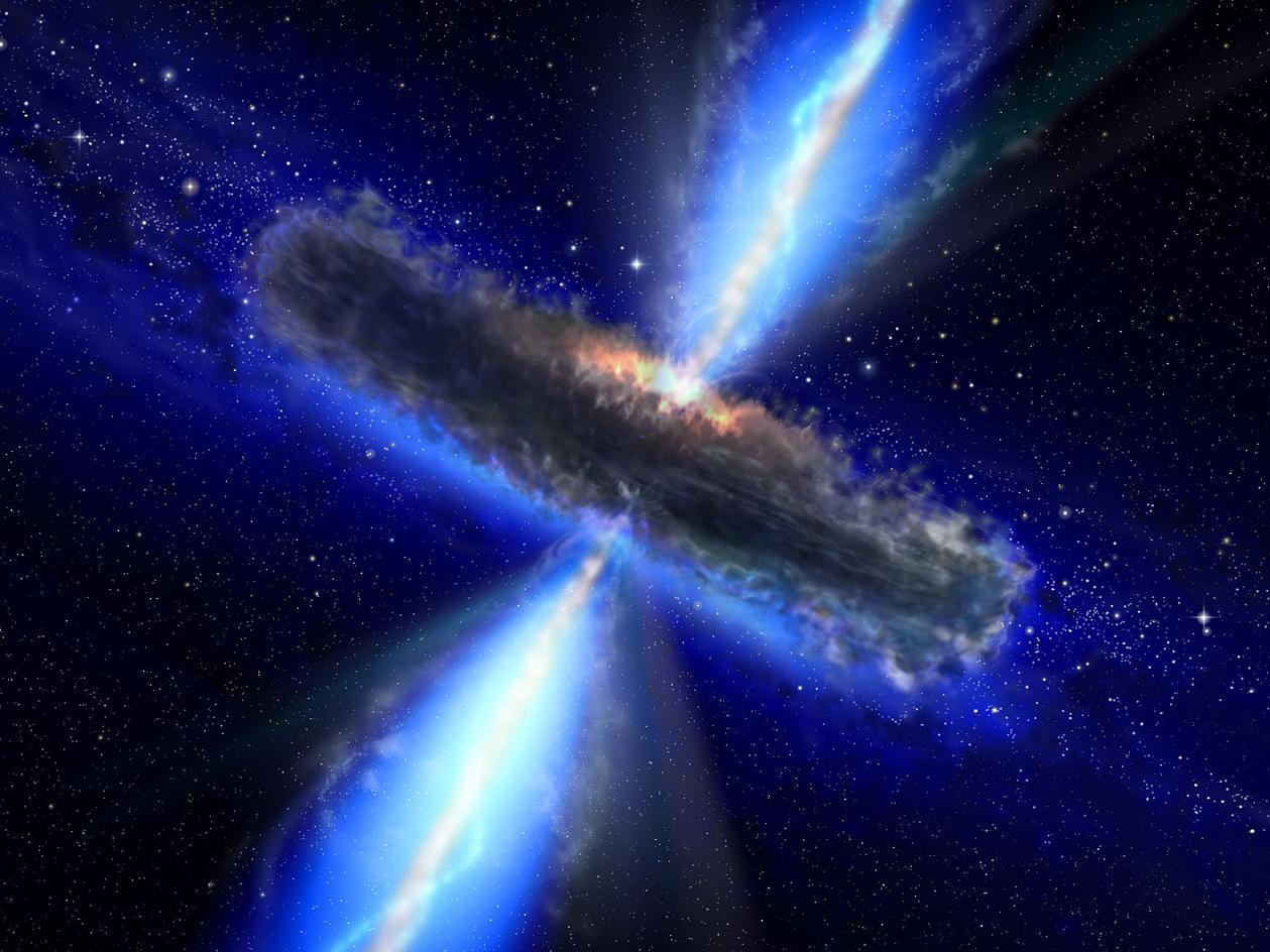 Astronomers discovered a reservoir of water vapor 12 billion light-years away containing 140 trillion times as much water as all of Earth’s oceans combined — surrounding a quasar that releases as much energy as a thousand trillion Suns.