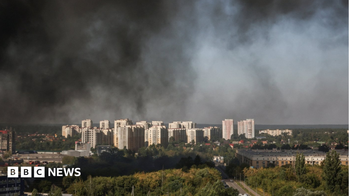 At least 27 dead and hundreds evacuated after strikes near Kyiv