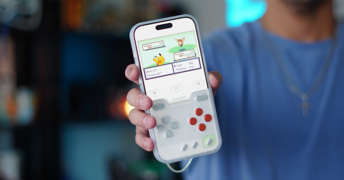 GAMEBABY's translucent case turns your iPhone into a GameBoy