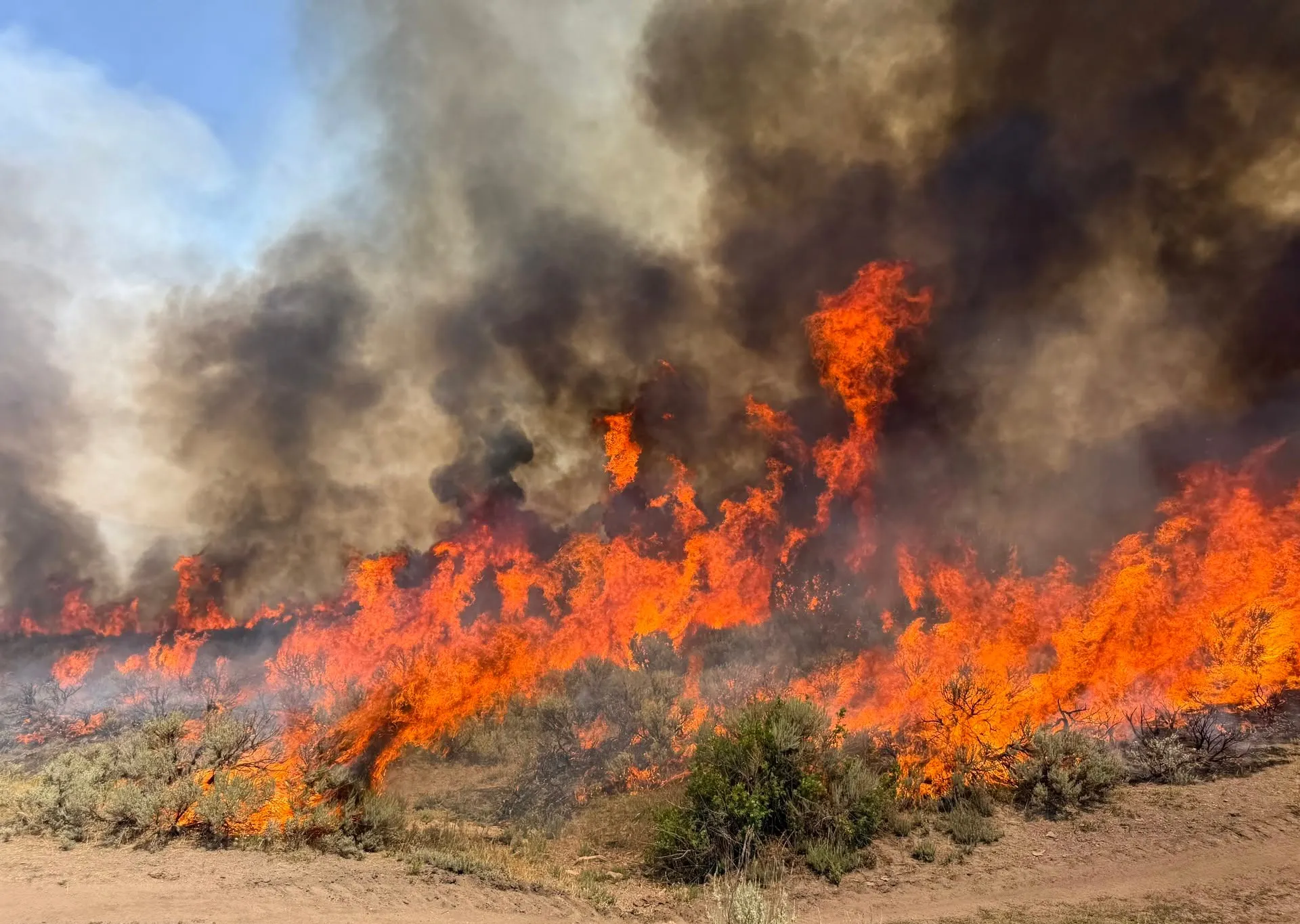 Helicopter crash kills pilot and crew member amid Utah wildfire battle | Environment News