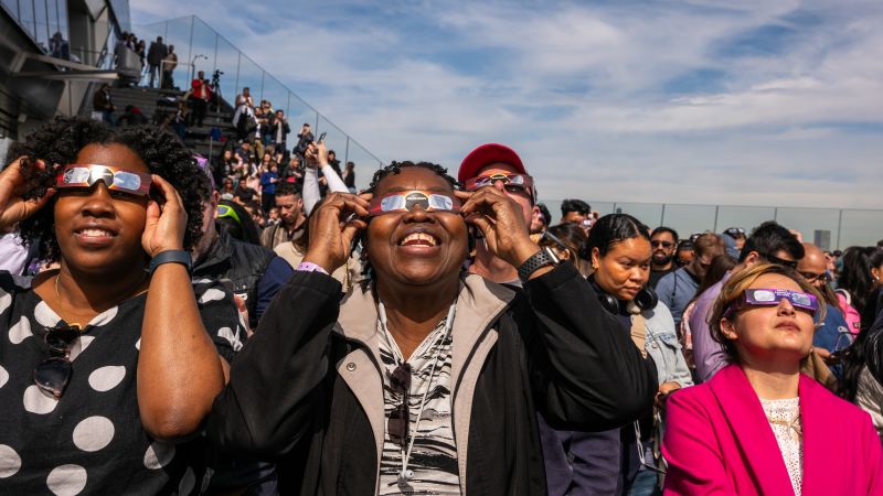 How to view the total solar eclipse safely