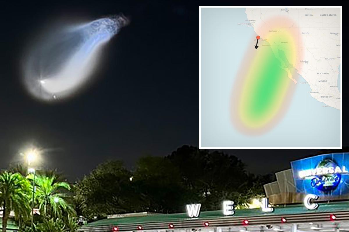 Huge 'space jellyfish' to light up California skies tonight