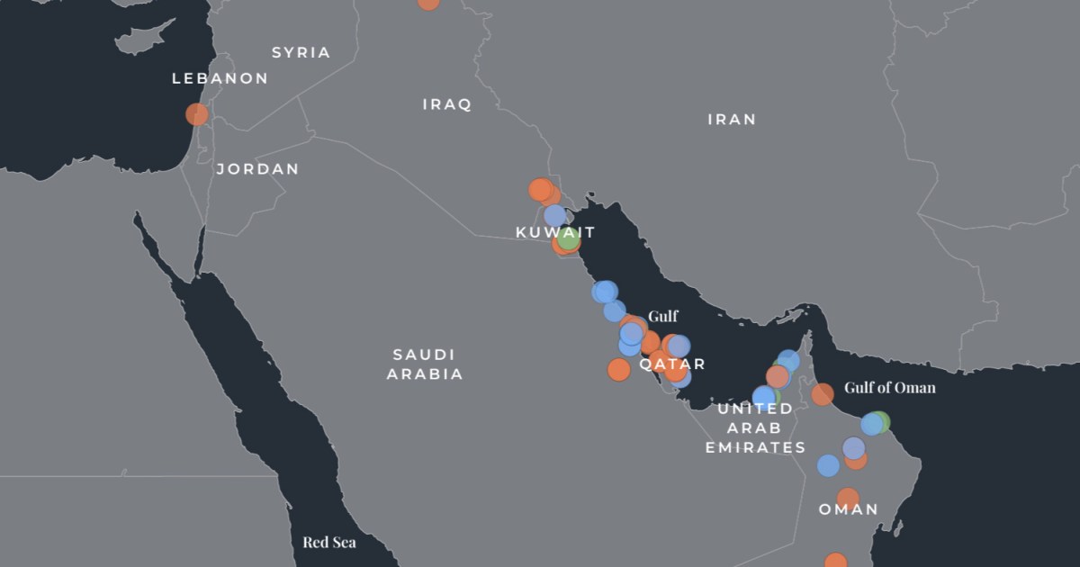 Mapping Iran war’s strikes on Gulf energy and its impact on future of oil | US-Israel war on Iran News