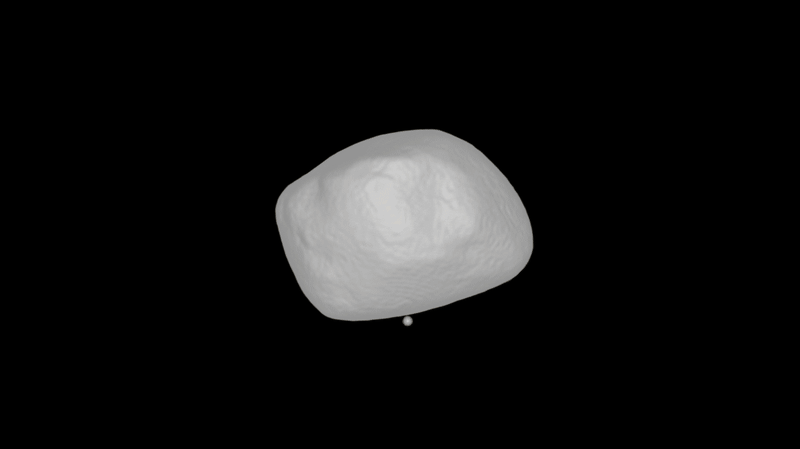 Martian moon Deimos’ quirks may be due to an asteroid strike