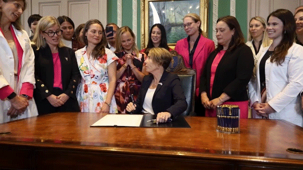 Massachusetts allows abortions up to birth under new law
