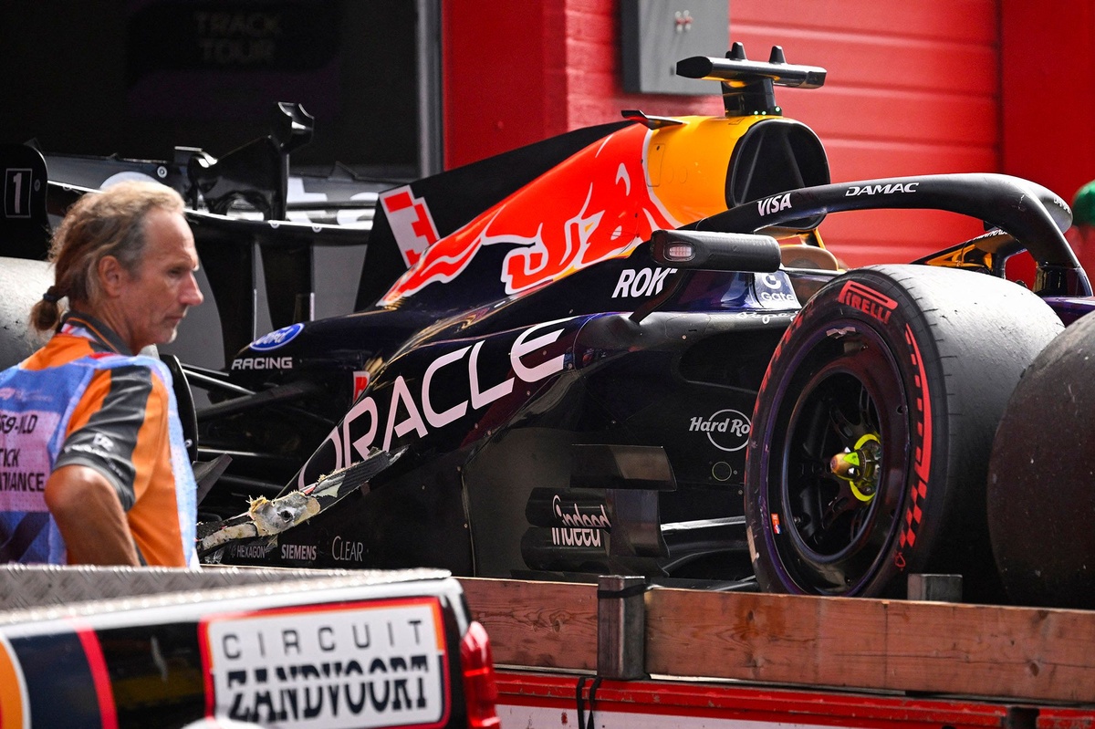 Max Verstappen explains what caused his race-ending F1 Dutch GP crash