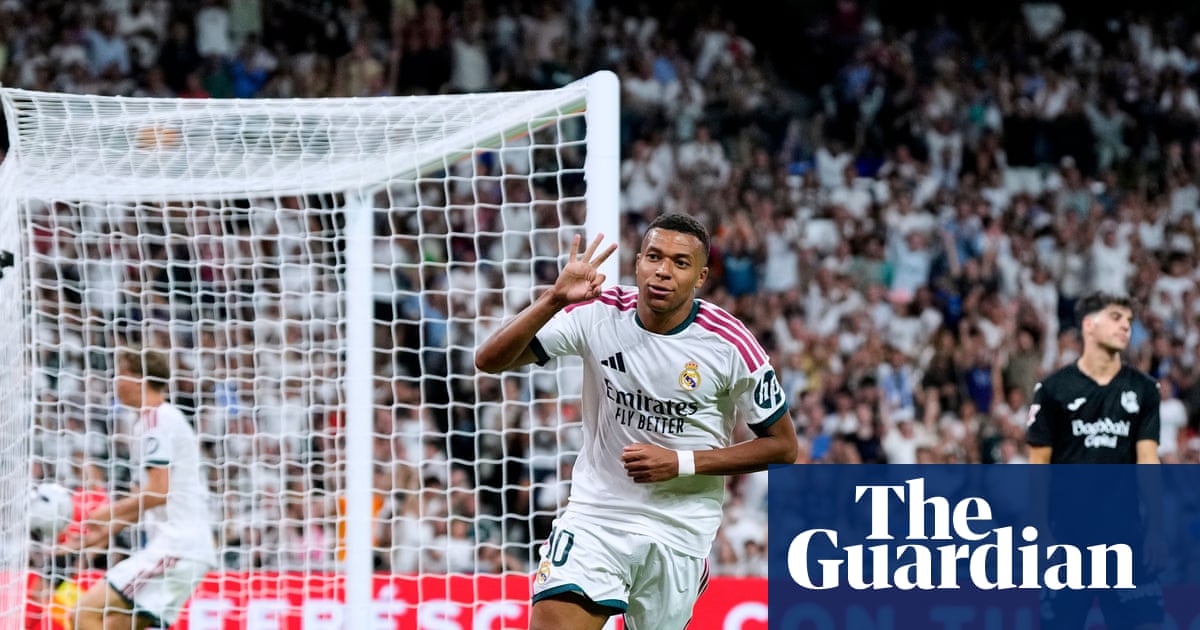 Mbappé hat-trick sinks Real Sociedad after Real Madrid jeered by home fans | La Liga