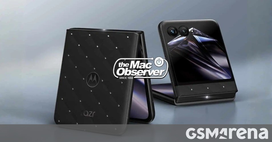 Motorola Razr 70 Swarovski Edition's design revealed through leaked renders