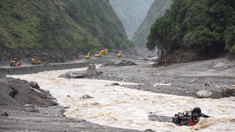 Nepal floods: Missing toll from devastating floods in Nepal and China passes 3,000