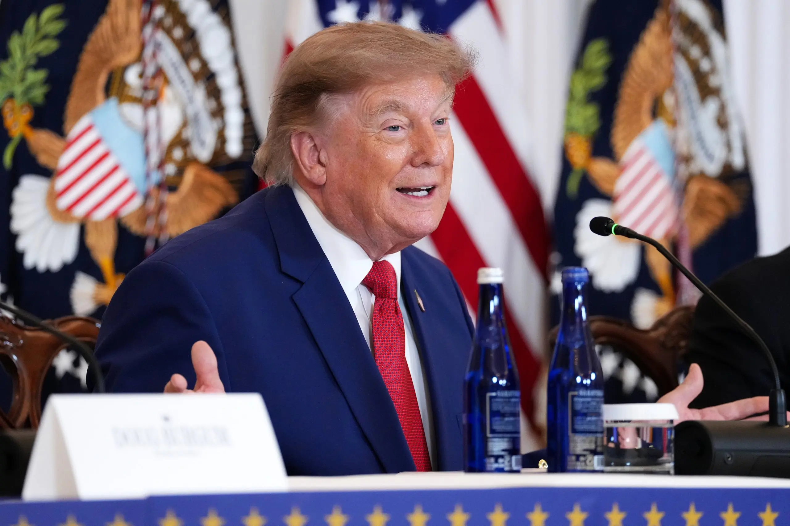 President Trump pumps up the 'Protect College Sports Act' as the Senate works to pass it