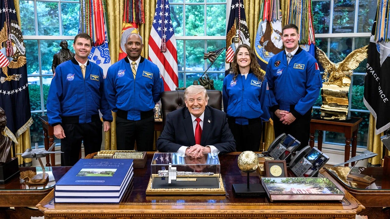 President Trump to award Artemis II crew the Congressional Space Medal of Honor