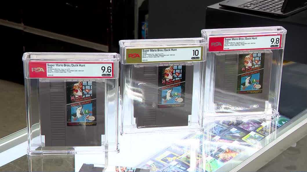 Rare Nintendo cartridges discovered in Waukesha storage box