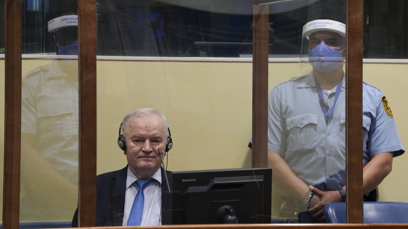 Ratko Mladic, ex-Bosnian Serb warlord, dies in prison at 84 : NPR