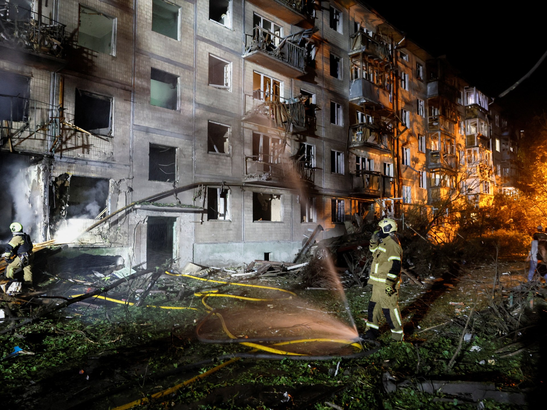 Russian missile attacks kill at least nine in Ukraine’s Kyiv | Russia-Ukraine war News