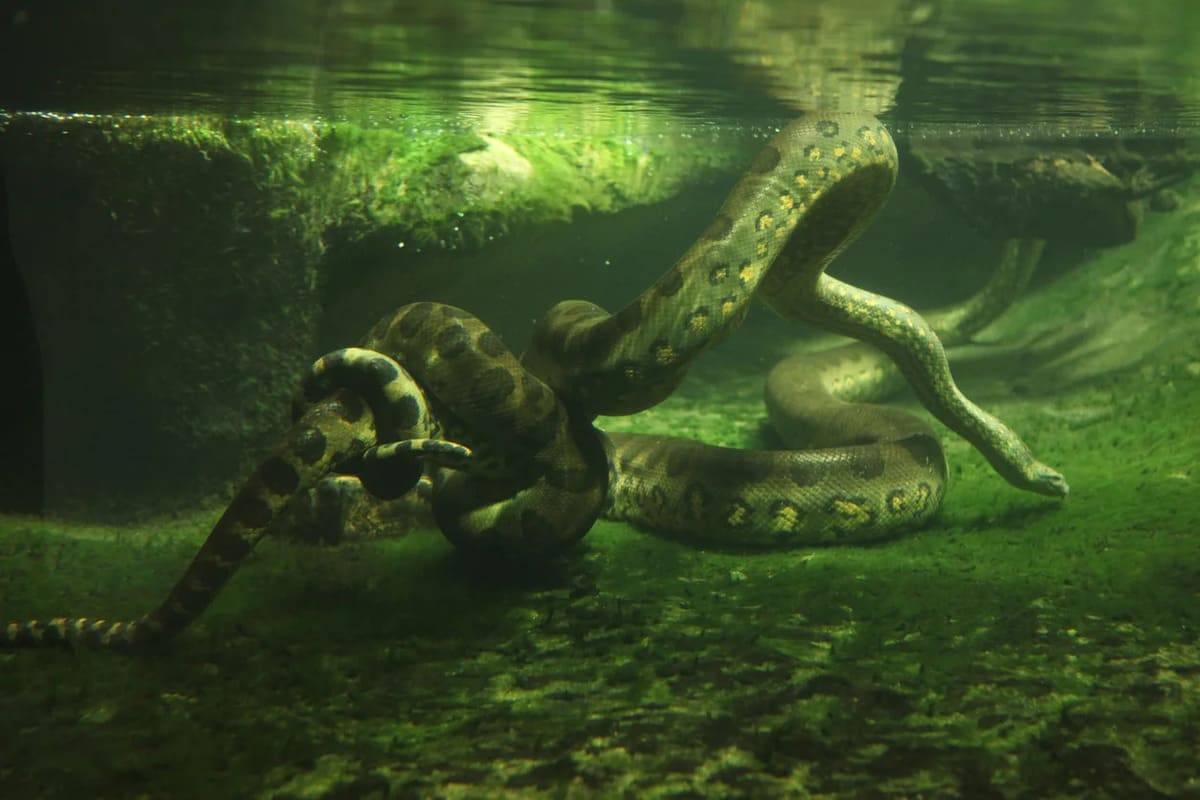 Scientists exploring the Amazon with Will Smith find huge anaconda