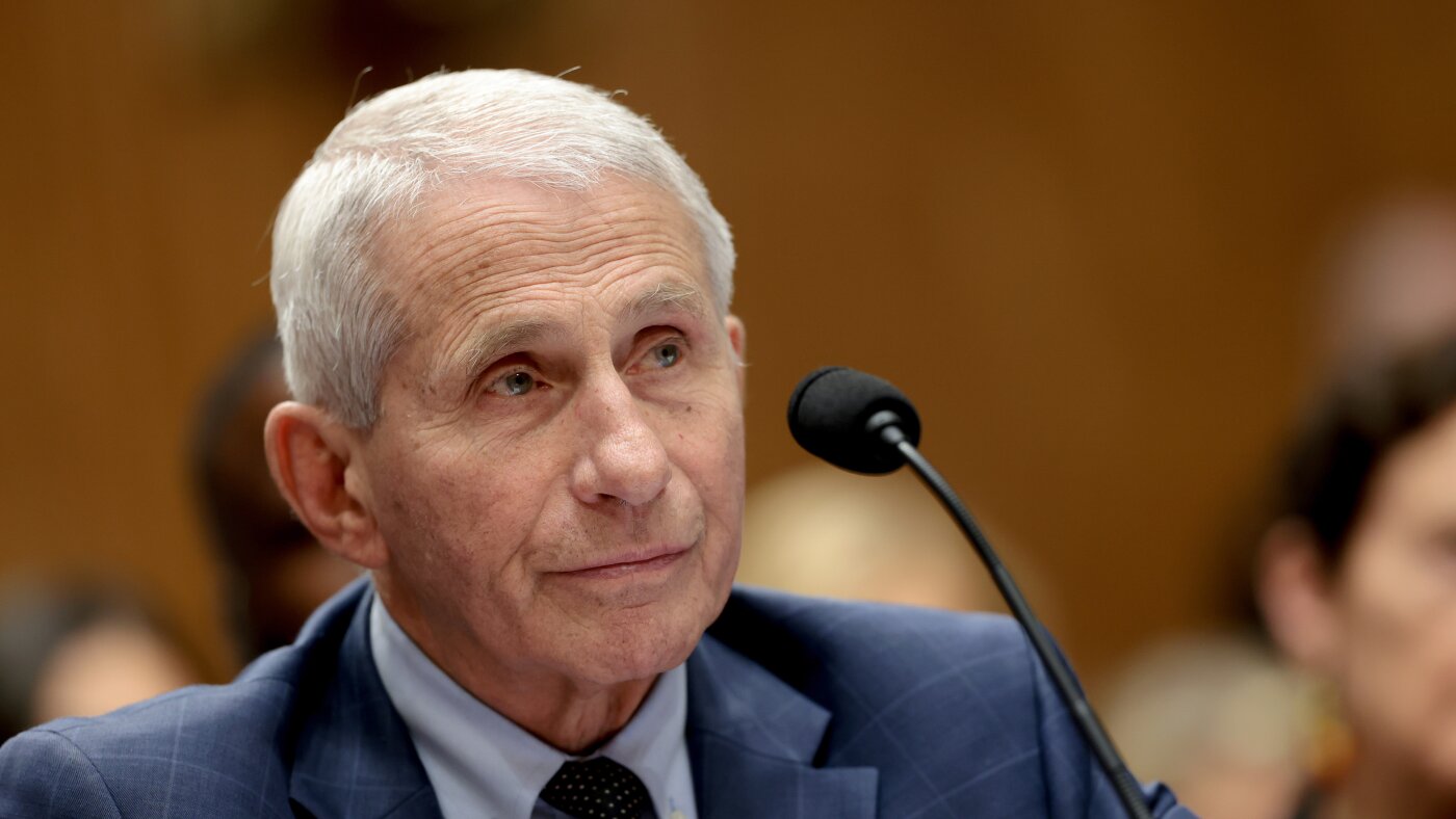 Senate panel votes to hold Fauci in contempt of Congress : NPR