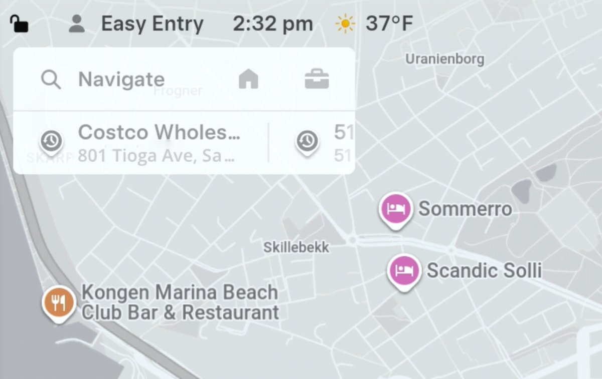 Tesla Rolls Out New Maps Update in North America