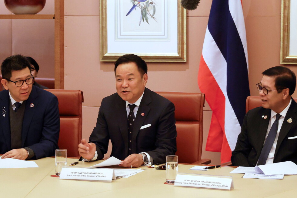 Thailand's prime minister meets security chiefs after coordinated attacks in southern provinces
