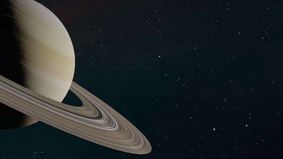 Titan is never the same distance from Earth twice: the gap can run from about 1.2 billion kilometres to nearly 1.65 billion depending on where both worlds sit in their orbits, stretching a signal's one-way trip from just over an hour to past ninety minutes