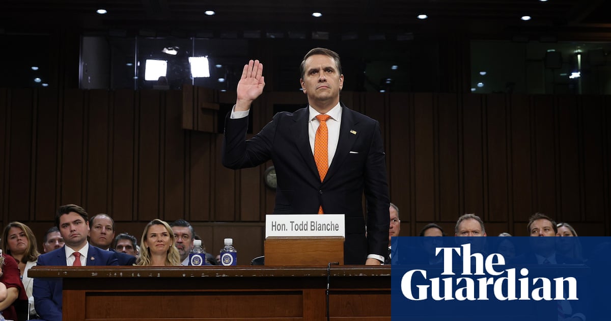 Todd Blanche’s attorney general nomination will advance to full US Senate vote | Trump administration