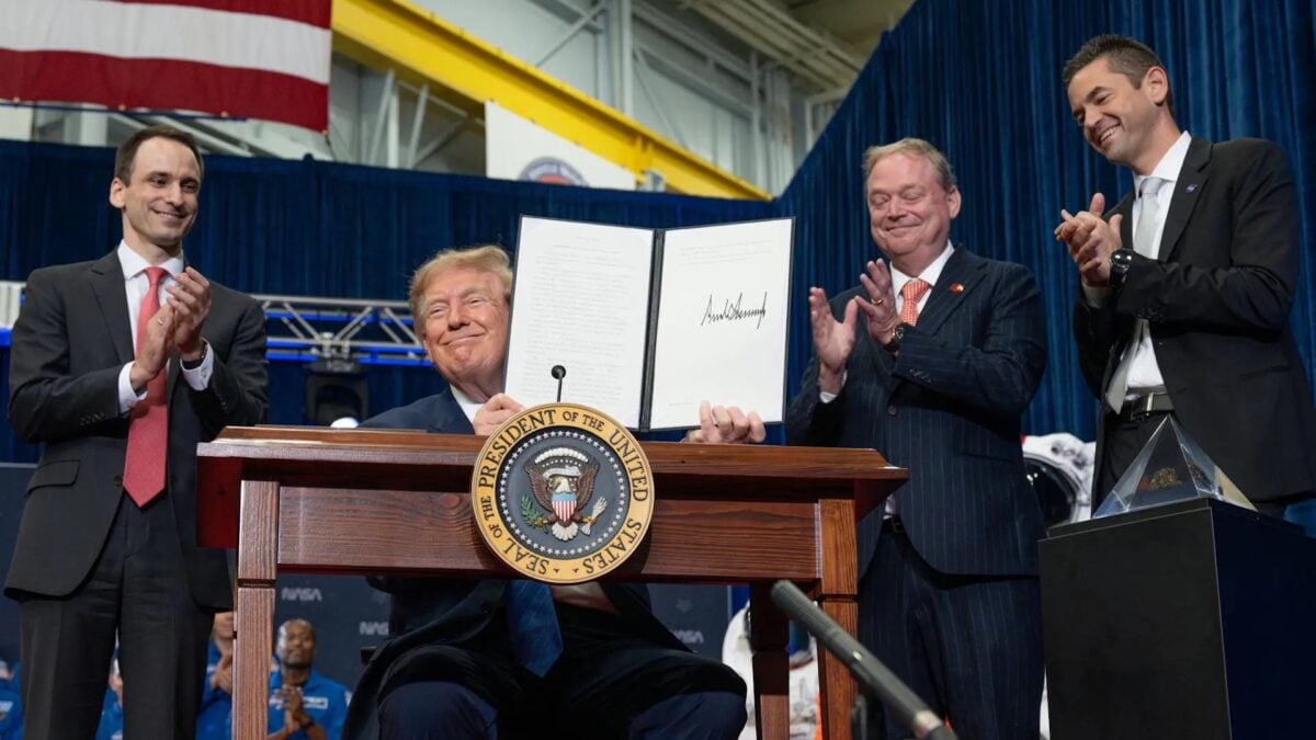 Trump Crashed NASA's Press Conference to Praise the Space Telescope He Repeatedly Tried to Kill