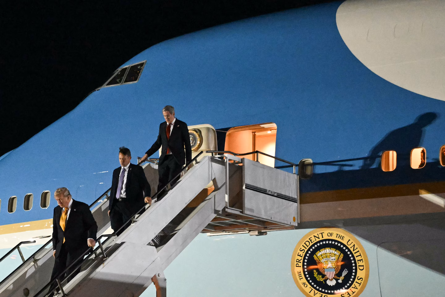Trump flew in secrecy amid Iran threat as Air Force One became a decoy