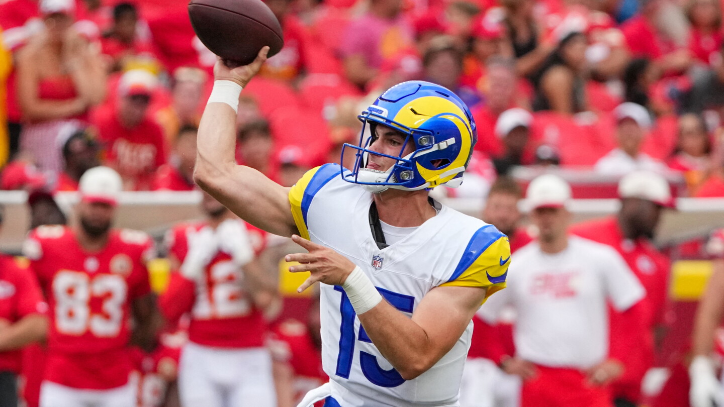 Ty Simpson dazzles in his Rams debut