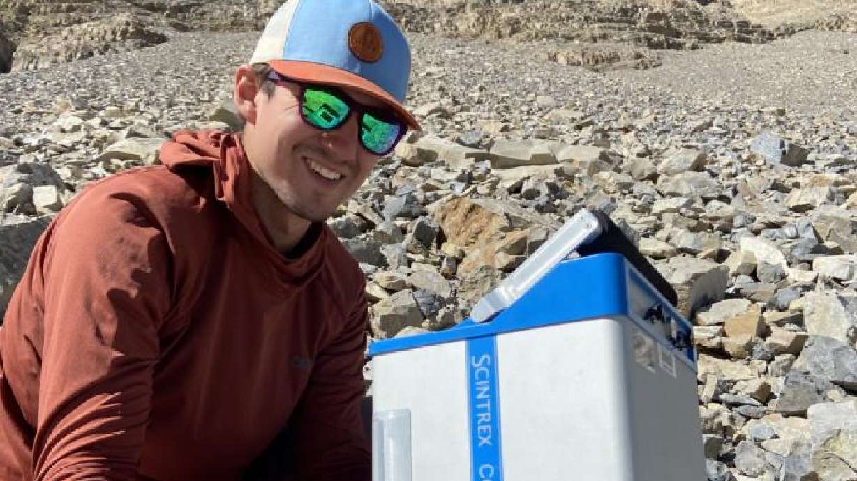 U. researchers find possible water source in Mount Timpanogos rock glacier