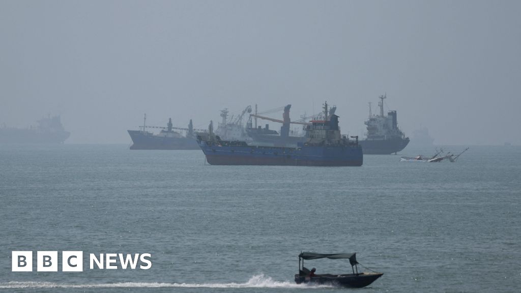 US strikes Iranian launchers on Larak Island in first known attack in weeks - BBC