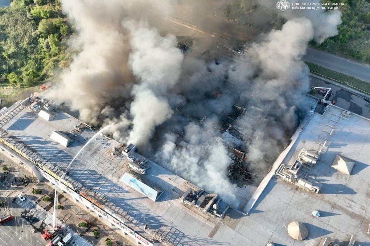 Ukraine-Russia war latest: Kyiv hits Russian oil refinery after Putin’s shopping centre strike killed 16 people