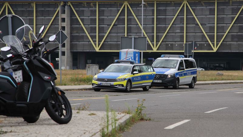 Unidentified object causes disruption at Leipzig airport