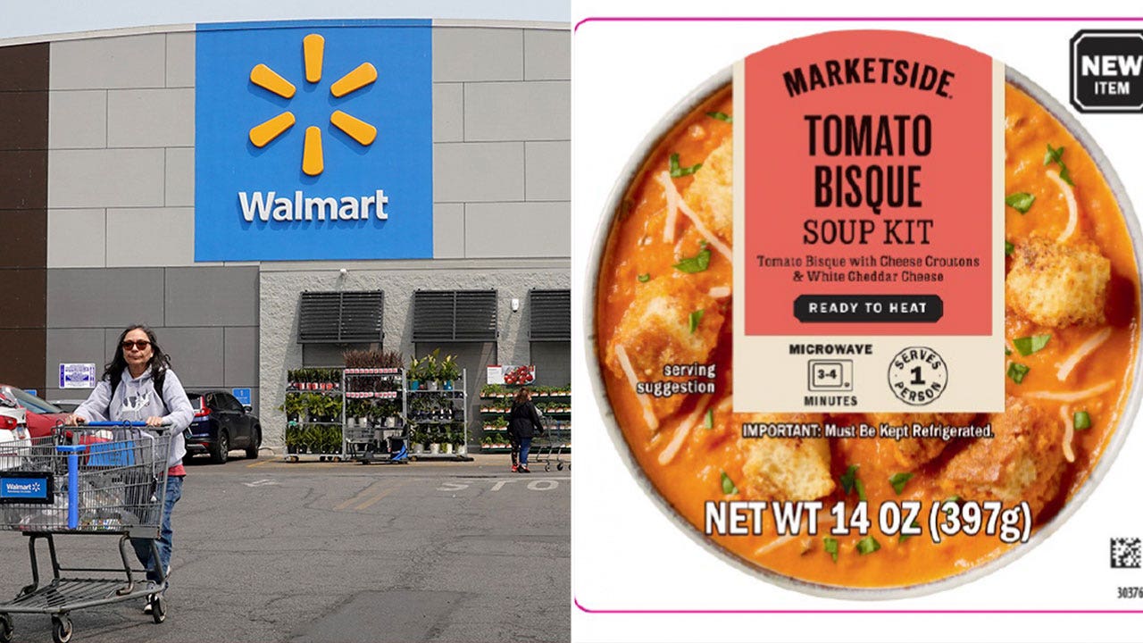 Walmart recalls Marketside tomato bisque soup over possible Listeria risk