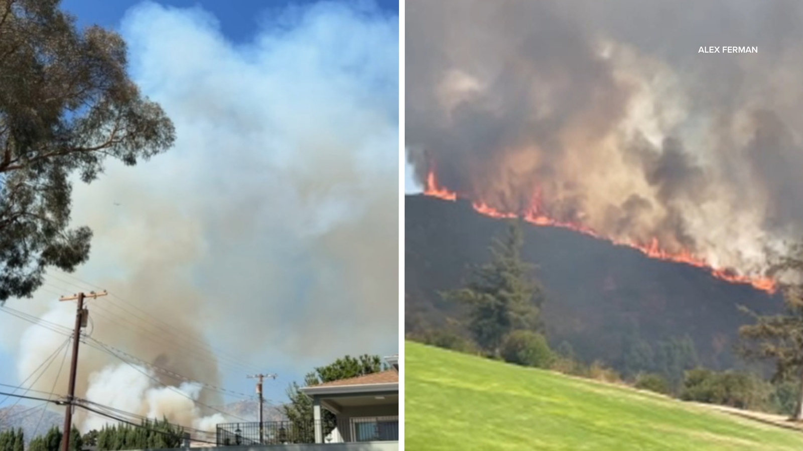 Walnut Fire updates: Crews battle brush fire on hillside in Burbank; evacuation orders in place for nearby businesses