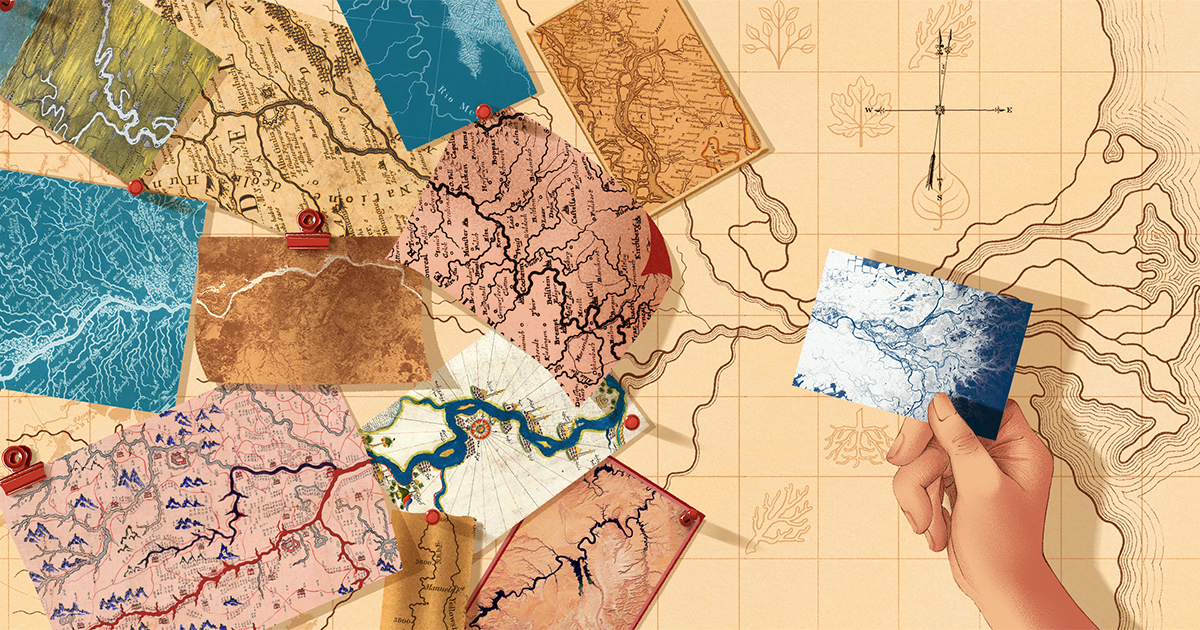 Why Are Rivers So Mathematical?