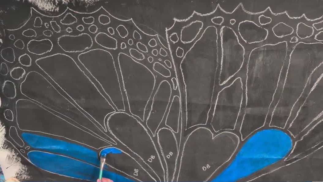 Wings for Change: Lewiston artists teaming up to cover vandalism