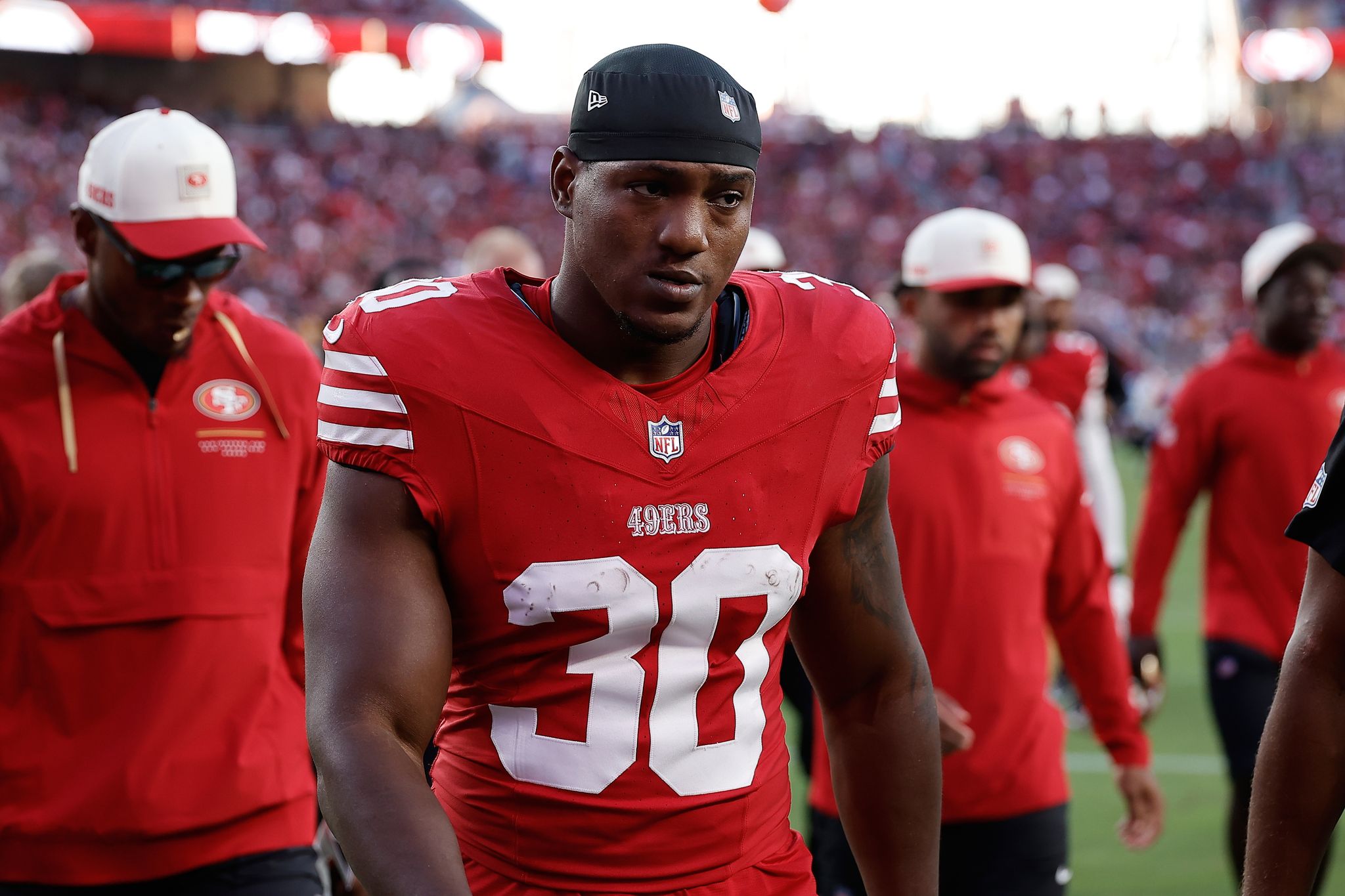 With McCaffrey back in practice, 49ers reportedly trade another RB