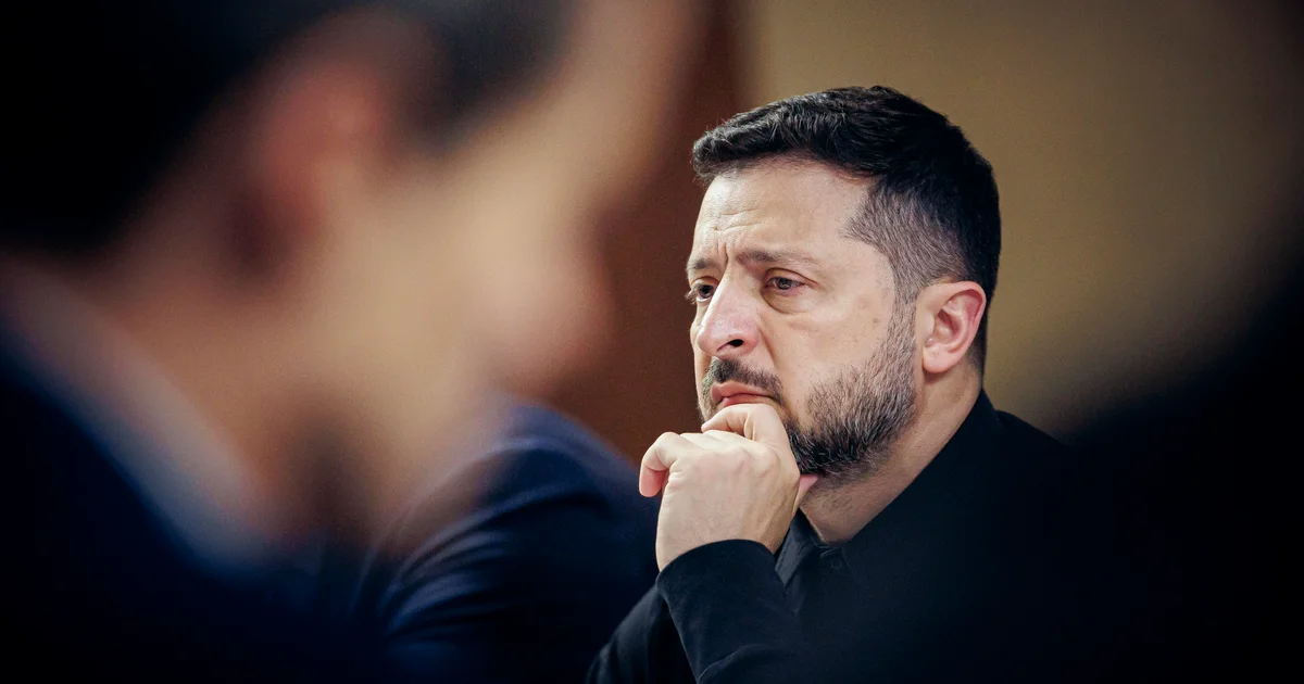 Zelenskyy rejects wartime elections citing "huge risk" and "split" for Ukraine