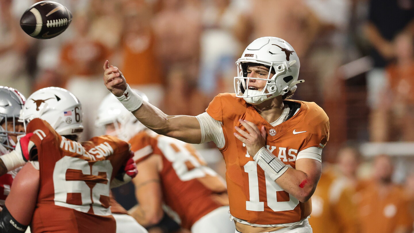 Arch Manning puts "nightmares" behind him as Texas beats Ohio State