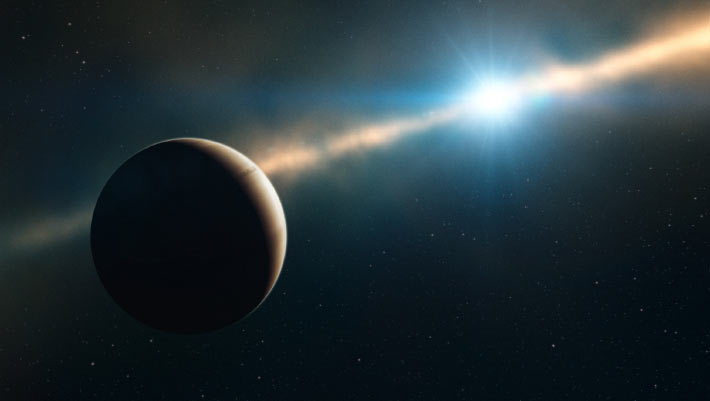 Astronomers Detect Radio Signal from Beta Pictoris b