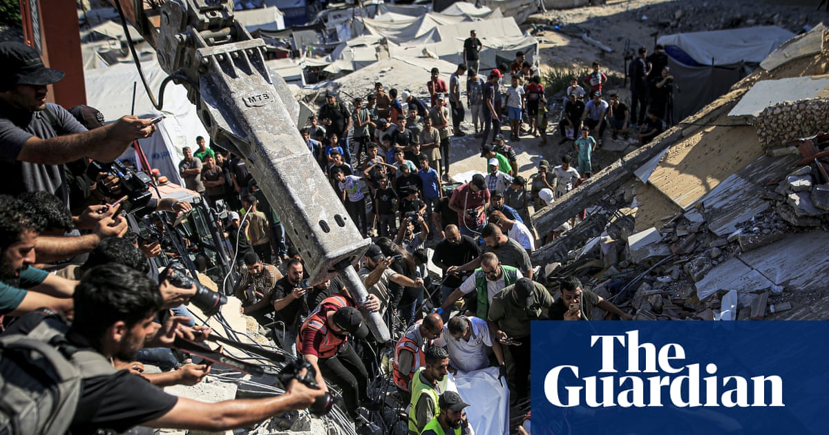 At least 20 killed after Israeli-hit building in Gaza City collapses | Gaza