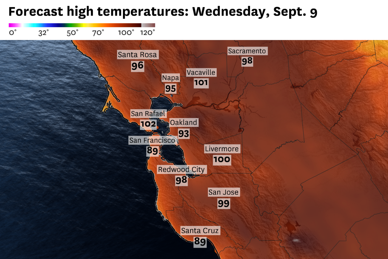 Bay Area to see heat wave after major forecast shift