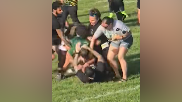 Coaches seen fighting in viral youth football video now face charges